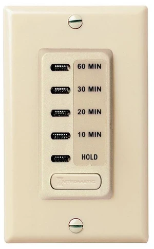 EI210 10/20/30/60 Minute Electronic in-Wall Countdown Timer - Easy Operation, Silent Functionality, Easy Installation, Ivory Finish - Versatile Timer Switch for Lights, Fans, Appliances EI210 10/20/30/60 Minute Electronic in-Wall Countdown Timer - Easy Operation, Silent Functionality, Easy Installation, Ivory Finish - Versatile Timer Switch for Lights, Fans, Appliances