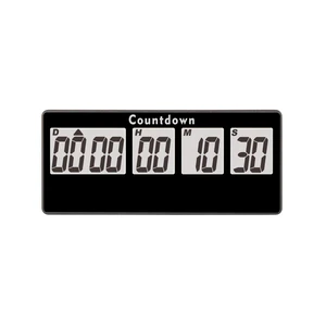 9999 Day Digital Countdown Timer for Kitchen Office Desk LCD, Black | Magnetic back, 60-second alert, count-up after zero, pause and resume, classroom events, wedding dates, fridge and shelf use 9999 Day Digital Countdown Timer for Kitchen Office Desk LCD, Black | Magnetic back, 60-second alert, count-up after zero, pause and resume, classroom events, wedding dates, fridge and shelf use