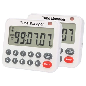 Magnetic Digital Kitchen Timer with Direct Numerical Keypad, Loud Alarm - 99Hr Countdown Count Up Timer for Cooking Baking Classroom, Batteries Included Magnetic Digital Kitchen Timer with Direct Numerical Keypad, Loud Alarm - 99Hr Countdown Count Up Timer for Cooking Baking Classroom, Batteries Included
