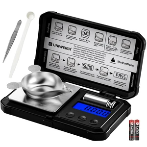 Milligram Scale 50g/0.001g high Precision mg Scale | Digital jewelry scale LCD/Tare,6 units,Micro gram scale for powder,coins,gold,Reloading scale,included Cal Weight,batteries Milligram Scale 50g/0.001g high Precision mg Scale | Digital jewelry scale LCD/Tare,6 units,Micro gram scale for powder,coins,gold,Reloading scale,included Cal Weight,batteries