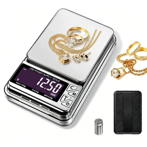 Jewelry Scale, 1kg/0.01g High Precision gram Scale & Pocket Scale | 7 Units, PCS Counting, Supports USB-C, Micro-USB, and Lightning charging ports Jewelry Scale, 1kg/0.01g High Precision gram Scale & Pocket Scale | 7 Units, PCS Counting, Supports USB-C, Micro-USB, and Lightning charging ports
