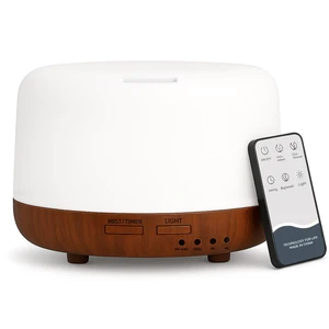 300ml Essential Oil Diffuser with Remote Control and 2 Mist Modes | 2H and 4H timer settings, 7-color LED lighting, quiet mist and waterless auto shut-off for bedrooms and home offices. 300ml Essential Oil Diffuser with Remote Control and 2 Mist Modes | 2H and 4H timer settings, 7-color LED lighting, quiet mist and waterless auto shut-off for bedrooms and home offices.