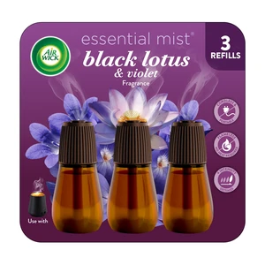 Essential Mist Diffuser Refills, Black Lotus& Violet,3 Count | Essential Mist diffuser refills, Black Lotus & Violet scent infused with essential oil. Air Freshener, 3count Essential Mist Diffuser Refills, Black Lotus& Violet,3 Count | Essential Mist diffuser refills, Black Lotus & Violet scent infused with essential oil. Air Freshener, 3count