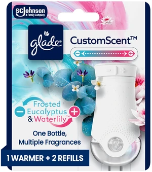 PlugIns Refills with CustomScent Technology, Eucalyptus & Waterlily, 1 Warmer + 2 Refills PlugIns Refills with CustomScent Technology, Eucalyptus & Waterlily, 1 Warmer + 2 Refills