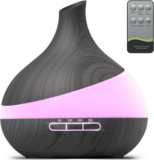 Essential Oil Diffuser for Women: 500ml with 14 Color LED | Aromatherapy Diffuser with 2 Mist Levels - Ideal for Bedroom, Office & Travel - Auto Shut-Off for Safe Sleep Essential Oil Diffuser for Women: 500ml with 14 Color LED | Aromatherapy Diffuser with 2 Mist Levels - Ideal for Bedroom, Office & Travel - Auto Shut-Off for Safe Sleep