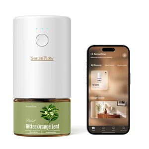 Essential Oil Diffuser for Home, Smart Waterless Diffuser SF101S Pro, Plug in Room Scent with Timer & 120-Day Natural Aroma, Bitter Orange Leaf(Khaki Green Essential Oil Diffuser for Home, Smart Waterless Diffuser SF101S Pro, Plug in Room Scent with Timer & 120-Day Natural Aroma, Bitter Orange Leaf(Khaki Green