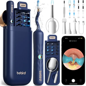 D39R Ear Wax Removal: Ear Camera with Storage Case&Painless Tweezers | FSA/HSA Flexible IP67 HD Camera Fits Curved Ear Canals,12 Earwax Removal Tips, Anti-Insert Guard& 3-Piece ENT Home Check Kits D39R Ear Wax Removal: Ear Camera with Storage Case&Painless Tweezers | FSA/HSA Flexible IP67 HD Camera Fits Curved Ear Canals,12 Earwax Removal Tips, Anti-Insert Guard& 3-Piece ENT Home Check Kits