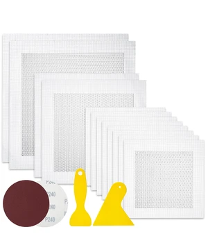Drywall Repair Kit, 16 pcs, Aluminum Wall Repair Patch Kit | for Wall Hole Repair, Sanding and Patching Drywall Repair Kit, 16 pcs, Aluminum Wall Repair Patch Kit | for Wall Hole Repair, Sanding and Patching