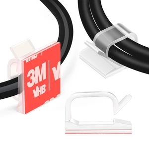 60PCS 5/8 Clear Adhesive Cable Wire Wall Light Clips, Cord Holder | Cable Management Clips Wire Organizer for Under Desk Ethernet Car TV PC 60PCS 5/8 Clear Adhesive Cable Wire Wall Light Clips, Cord Holder | Cable Management Clips Wire Organizer for Under Desk Ethernet Car TV PC