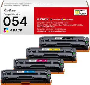 054 Toner Work for Canon MF642Cdw MF644Cdw MF641CW LBP622Cdw 4 Pack 054 Toner Work for Canon MF642Cdw MF644Cdw MF641CW LBP622Cdw 4 Pack