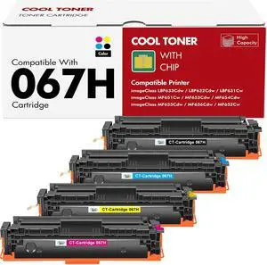 067H 067 Toner Cartridge Set MF654CDW MF656CDW MF650C High Yield Ink 067H 067 Toner Cartridge Set MF654CDW MF656CDW MF650C High Yield Ink