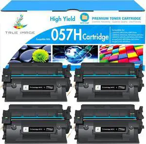 TRUE IMAGE 057H Black High Yield Toner Cartridge 057 MF455Dw MF445Dw 4-Pack TRUE IMAGE 057H Black High Yield Toner Cartridge 057 MF455Dw MF445Dw 4-Pack