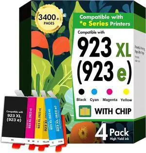923XL 923 8130e 8125e Ink Cartridges Combo Pack for HP Printers with Chip 923XL 923 8130e 8125e Ink Cartridges Combo Pack for HP Printers with Chip
