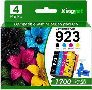 923 Ink Cartridges Combo Pack Replacement for HP 923 Ink Cartridges 4 Pack 923 Ink Cartridges Combo Pack Replacement for HP 923 Ink Cartridges 4 Pack