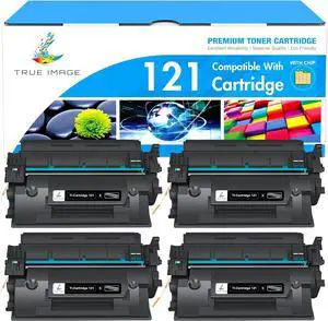 121 Black Toner Cartridge High Yield for Canon 121 D1620 Printer 4 Pack 121 Black Toner Cartridge High Yield for Canon 121 D1620 Printer 4 Pack