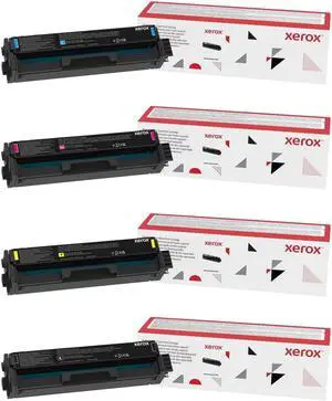 Xerox C230 / C235 (006R04391,006R04392,006R04393,006R04394) CMYK Toner Cartridge, High Yield (4Pack Bundle Black/Cyan/Magenta/Yellow) Xerox C230 / C235 (006R04391,006R04392,006R04393,006R04394) CMYK Toner Cartridge, High Yield (4Pack Bundle Black/Cyan/Magenta/Yellow)