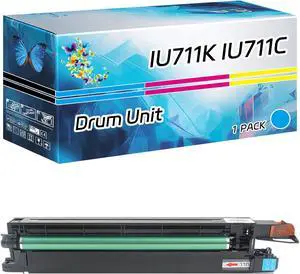 IU711K IU711C IU711M IU711Y Drum Unit Compatible for Konica Minolta bizhub C654 C654e C754 C754e 654 754 Printers, High Yield 300000 Pages, with Chip High-Definition Printing (1 Pack Cyan) IU711K IU711C IU711M IU711Y Drum Unit Compatible for Konica Minolta bizhub C654 C654e C754 C754e 654 754 Printers, High Yield 300000 Pages, with Chip High-Definition Printing (1 Pack Cyan)