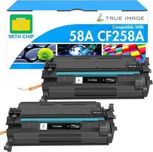 58A Toner Cartridge Black CF258A 58X CF258X M428fdw with Chip Ink 2 Pack 58A Toner Cartridge Black CF258A 58X CF258X M428fdw with Chip Ink 2 Pack