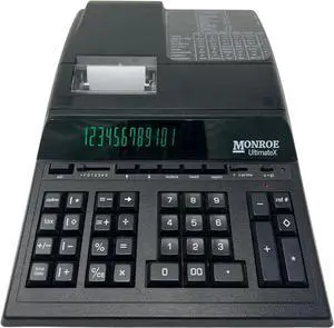Monroe UltimateX Executive Printing Calculator with Edit and Reprint Capabilities Monroe UltimateX Executive Printing Calculator with Edit and Reprint Capabilities