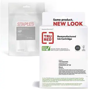STAPLES Remanufactured 98 Ink Cartridge Black Standard Yield Replacement for HP 98 STAPLES Remanufactured 98 Ink Cartridge Black Standard Yield Replacement for HP 98