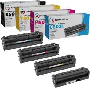 LD Products Compatible Toner Replacement for Samsung CLT-503L (Multi, 4-Pk) LD Products Compatible Toner Replacement for Samsung CLT-503L (Multi, 4-Pk)