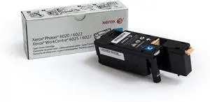 Xerox Phaser 6020/6022 / Workcentre 6025/6027 Cyan Standard Capacity Toner Cartridge (1,000 Pages) - 106R02756 Xerox Phaser 6020/6022 / Workcentre 6025/6027 Cyan Standard Capacity Toner Cartridge (1,000 Pages) - 106R02756