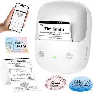 NIIMBOT B2 Label Maker Machine with Custom Button, Built in Clock,Silver NIIMBOT B2 Label Maker Machine with Custom Button, Built in Clock,Silver