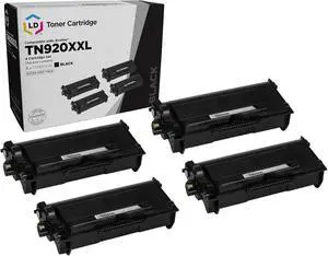 LD Products Compatible Toner for Brother TN920XXL Black, 4-Pack LD Products Compatible Toner for Brother TN920XXL Black, 4-Pack