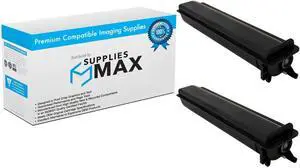 Compatible Replacement for Toshiba e-Studio 2018A/2518A/3018A/3018AG/3518A/4518A/5018A/5018AG Black Toner Cartridge (2/PK-43900 Page Yield) (6AK00000408_2PK) Compatible Replacement for Toshiba e-Studio 2018A/2518A/3018A/3018AG/3518A/4518A/5018A/5018AG Black Toner Cartridge (2/PK-43900 Page Yield) (6AK00000408_2PK)