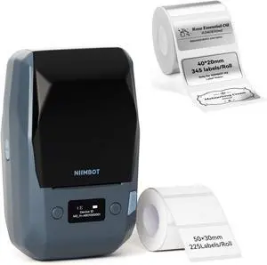 NIIMBOT M2 2 Inch Thermal Transfer Label Maker, 300DPI Bluetooth Label Printer, Label Maker Machine for Office, Garden, Lab, Outdoor Equipment, Cable, Jewelry, 8-10 Years Duration for Label No Fade NIIMBOT M2 2 Inch Thermal Transfer Label Maker, 300DPI Bluetooth Label Printer, Label Maker Machine for Office, Garden, Lab, Outdoor Equipment, Cable, Jewelry, 8-10 Years Duration for Label No Fade
