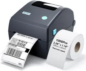 iD880 Industrial Thermal Printer with 1000Pcs 2.28' × 1.18' Labels iD880 Industrial Thermal Printer with 1000Pcs 2.28' × 1.18' Labels