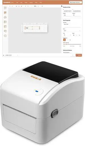 AMBIR LP400 Thermal Printer with Network Interface (LP400-NE) AMBIR LP400 Thermal Printer with Network Interface (LP400-NE)
