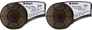 Brady Authentic Multi-Purpose Nylon Labels for Wire Marking and Lab Identification, 0.75" and 0.5" Widths Brady Authentic Multi-Purpose Nylon Labels for Wire Marking and Lab Identification, 0.75" and 0.5" Widths