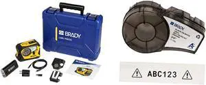 Brady M211 Portable Bluetooth Label Printer Kit (M211-KIT) and Brady Authentic All-Weather Vinyl Label Brady M211 Portable Bluetooth Label Printer Kit (M211-KIT) and Brady Authentic All-Weather Vinyl Label
