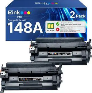 E-Z Ink Pro 148A Toner Cartridge 4001n 4101fdw Replacement for HP 148A Toner Cartridge W1480A 148X W1480X to Use with HP LaserJet Pro 4001n 4101fdw 4001dn 4001dw 4101fdn 4101dw Printer (2 Pack) E-Z Ink Pro 148A Toner Cartridge 4001n 4101fdw Replacement for HP 148A Toner Cartridge W1480A 148X W1480X to Use with HP LaserJet Pro 4001n 4101fdw 4001dn 4001dw 4101fdn 4101dw Printer (2 Pack)