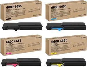 High Yield Phaser 6600 WorkCentre 6605 Toner Cartridge Compatible for Xerox Phaser 6600 6600N 6600DN WorkCentre 6605 6605N 6605DN Printer.106R02228 106R02227 106R02226 106R02225 High Yield Phaser 6600 WorkCentre 6605 Toner Cartridge Compatible for Xerox Phaser 6600 6600N 6600DN WorkCentre 6605 6605N 6605DN Printer.106R02228 106R02227 106R02226 106R02225