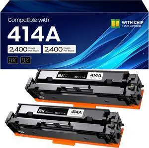414A Black Toner Cartridges with Chip Compatible with HP 414A M479fdw 414A Black Toner Cartridges with Chip Compatible with HP 414A M479fdw