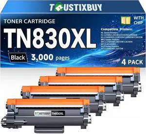 TN830XL High Yield Toner Cartridge Replacement for Brother TN830XL TN830 830XL TN830XL High Yield Toner Cartridge Replacement for Brother TN830XL TN830 830XL