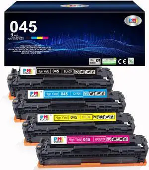 045 Toner Cartridges 4-Pack Replacement for Canon 045 CRG045 CRG-045 045 Toner Cartridges 4-Pack Replacement for Canon 045 CRG045 CRG-045