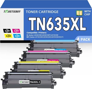 TN635XL High Yield Toner Cartridge Replacement for Brother TN635XL TN635 635XL toner With brother HL-L8570CDW HL-L8430CDWT HL-L8430CDW MFC-L8930CDW MFC-L8730CDW MFC-L8970CDW Printer TN635XL High Yield Toner Cartridge Replacement for Brother TN635XL TN635 635XL toner With brother HL-L8570CDW HL-L8430CDWT HL-L8430CDW MFC-L8930CDW MFC-L8730CDW MFC-L8970CDW Printer