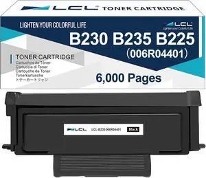 LCL B230 B225 B235 Black Toner Cartridge 6000 Pages Replacement for Xerox 006R04401 006R04400 006R04399 Black Toner Cartridge Compatible with Xerox B225 B230 B235 B225DNI B230DNI B235DNI Printers LCL B230 B225 B235 Black Toner Cartridge 6000 Pages Replacement for Xerox 006R04401 006R04400 006R04399 Black Toner Cartridge Compatible with Xerox B225 B230 B235 B225DNI B230DNI B235DNI Printers