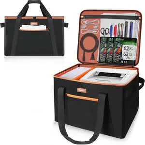 Padded Printer Carrying Case,Heavy Duty Water Resistant 600D Exterior Padded Printer Carrying Case,Heavy Duty Water Resistant 600D Exterior