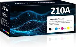 210A Toner Cartridges 4Pack Compatible for HP MFP 4301fdw 4201 4301 Printer 210A Toner Cartridges 4Pack Compatible for HP MFP 4301fdw 4201 4301 Printer