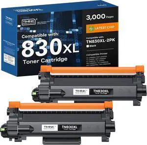 TN830XL Toner Cartridge Replacement for Brother TN830XL TN830 2 Pack TN830XL Toner Cartridge Replacement for Brother TN830XL TN830 2 Pack