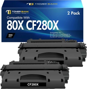 CF280X 80X M401n Toner Cartridge Black Replacement for HP 80X 80A CF280A CF280X 80X M401n Toner Cartridge Black Replacement for HP 80X 80A CF280A