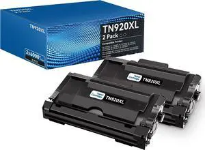 TN920XL Toner Cartridges High Yield 2 Pack Compatible for Brother TN920XL TN920XL Toner Cartridges High Yield 2 Pack Compatible for Brother TN920XL