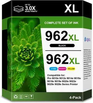962XL Ink Cartridges High Yield Compatible with 962 XL Ink Cartridge 962XL Ink Cartridges High Yield Compatible with 962 XL Ink Cartridge