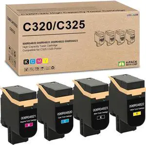 C320 C325 Toner Cartridges Replacement for Xerox C325 C320 Printer C320 C325 Toner Cartridges Replacement for Xerox C325 C320 Printer