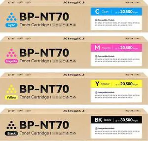 BP-NT70 Toner Cartridge Set 4-Pack Replacement for Sharp NT70BA NT70CA NT70MA NT70YA Compatible with Sharp BP-50C26 50C31 70C36 70C45 B70C55 70C65 50C36 50C45 50C55 50C65 70C31 Printer Ink Black Color BP-NT70 Toner Cartridge Set 4-Pack Replacement for Sharp NT70BA NT70CA NT70MA NT70YA Compatible with Sharp BP-50C26 50C31 70C36 70C45 B70C55 70C65 50C36 50C45 50C55 50C65 70C31 Printer Ink Black Color