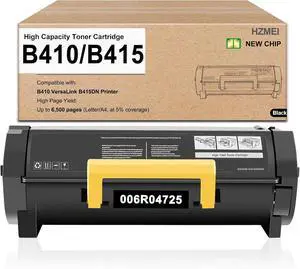 B410 B415 Toner Cartridge 006R04725 Black Toner with New Chip B410 B415 Toner Cartridge 006R04725 Black Toner with New Chip